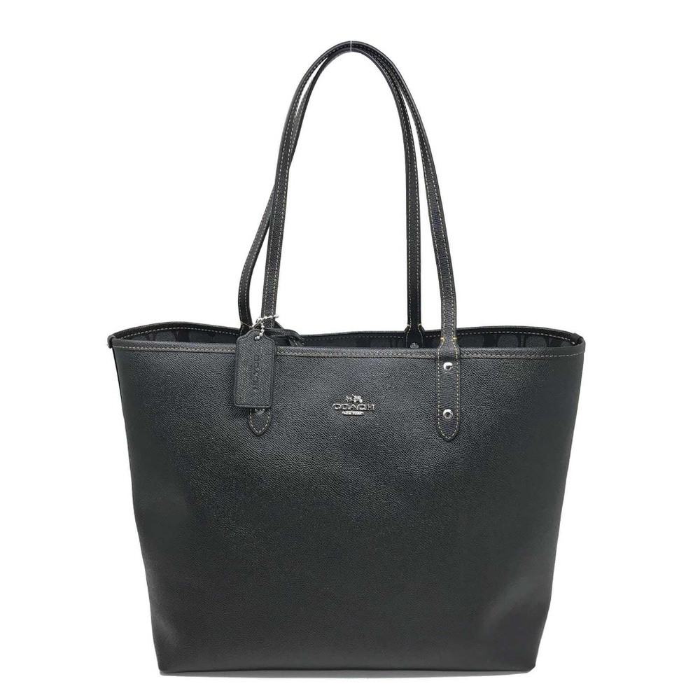 Coach F22552 Signature Reversible PVC City Tote - Picture 3 of 8